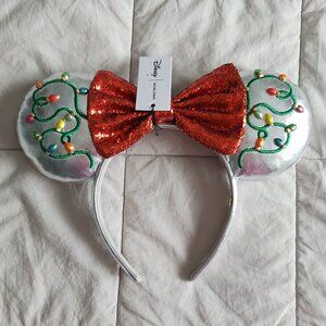 BaubleBar Disney Minnie Mouse "String Up The Lights" Ears Headband